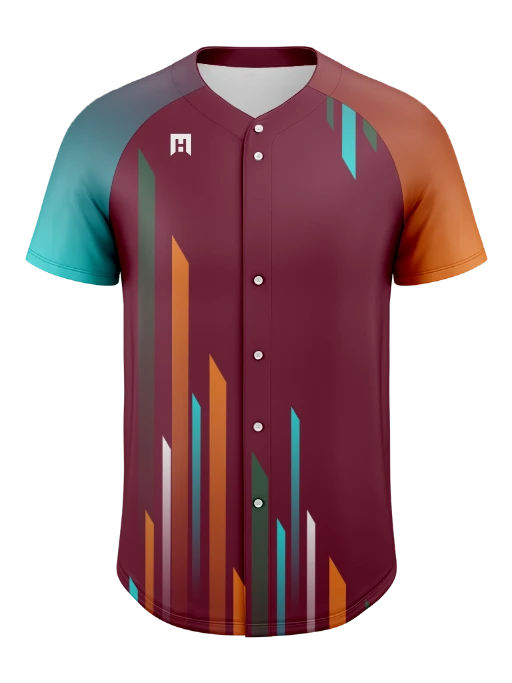 Men's Raglan Baseball Jersey - Full Front