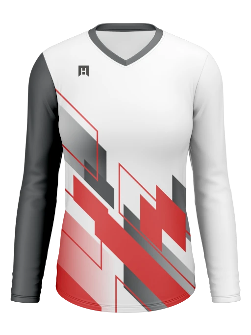 Multisport Women’s V-neck Long Sleeve Jersey