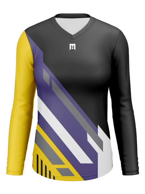 Multisport Women’s V-neck Long Sleeve Jersey