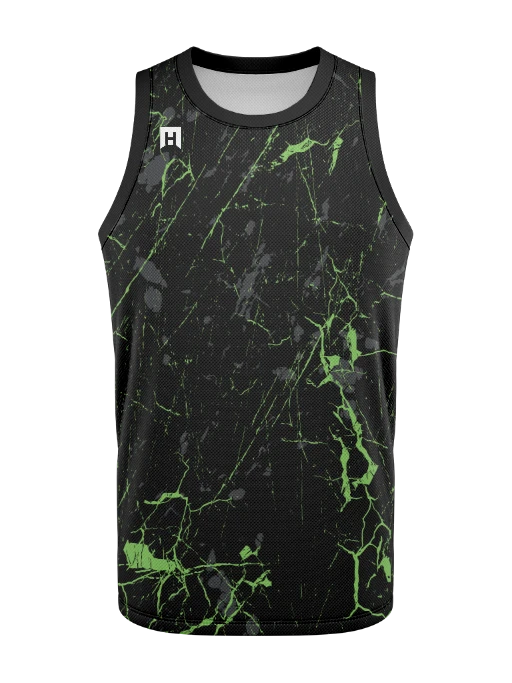 Men's Basketball Jersey with Side Panels