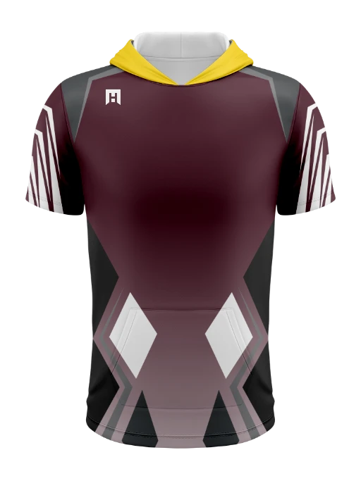 Short Sleeve Hooded Tshirt